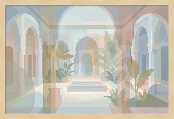 Traditional Moroccan Riad Interior