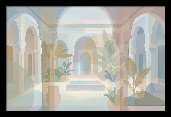 Traditional Moroccan Riad Interior