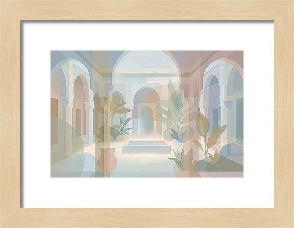 Traditional Moroccan Riad Interior