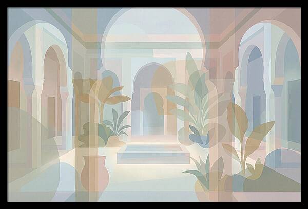 Traditional Moroccan Riad Interior