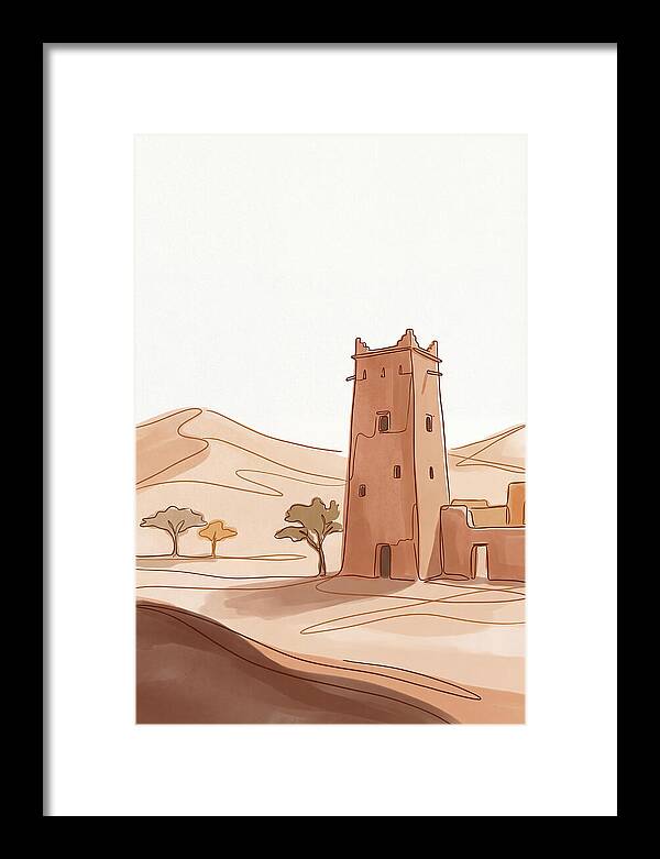 Traditional Mud Brick Tower House