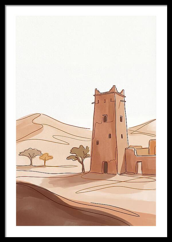 Traditional Mud Brick Tower House