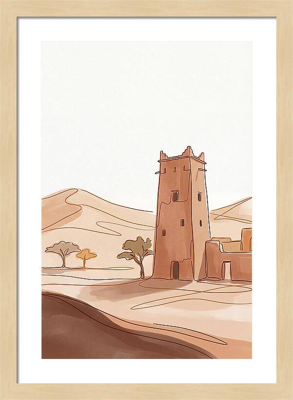 Traditional Mud Brick Tower House