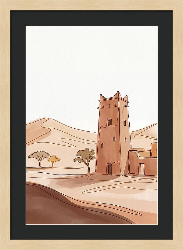 Traditional Mud Brick Tower House