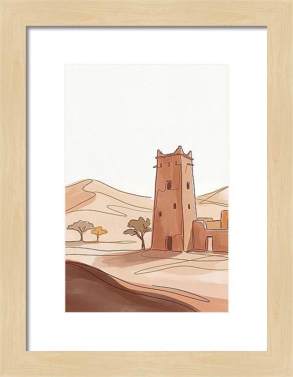 Traditional Mud Brick Tower House