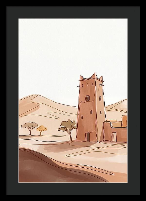 Traditional Mud Brick Tower House