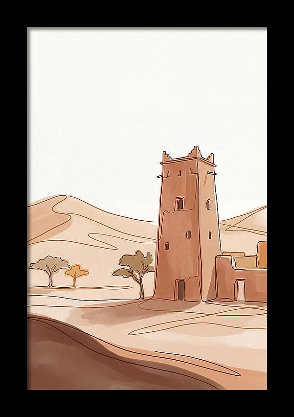 Traditional Mud Brick Tower House