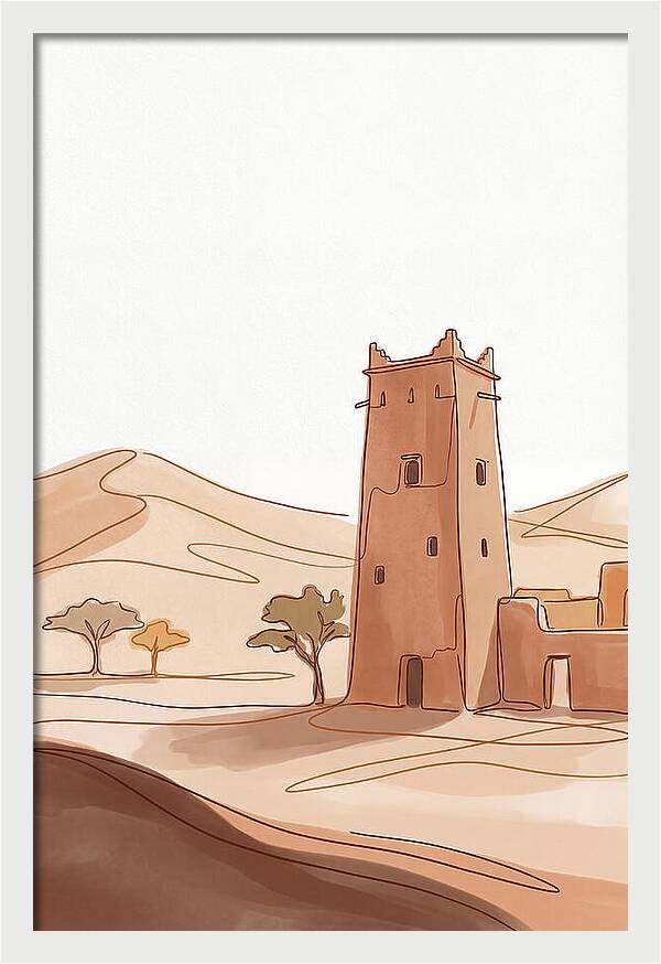 Traditional Mud Brick Tower House