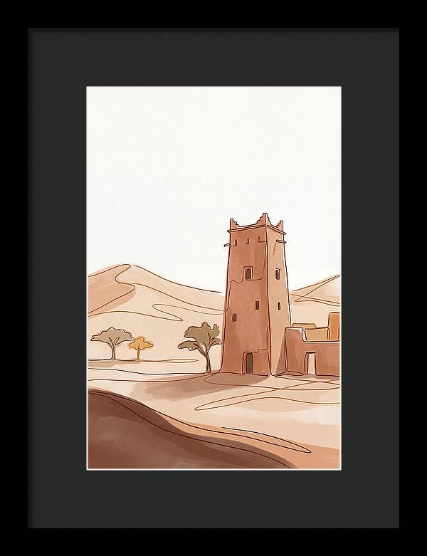 Traditional Mud Brick Tower House