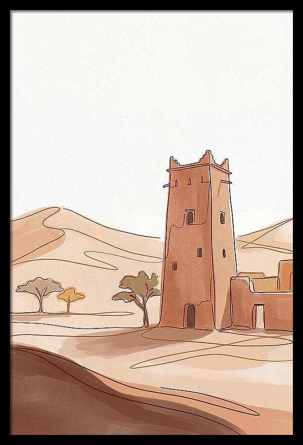 Traditional Mud Brick Tower House