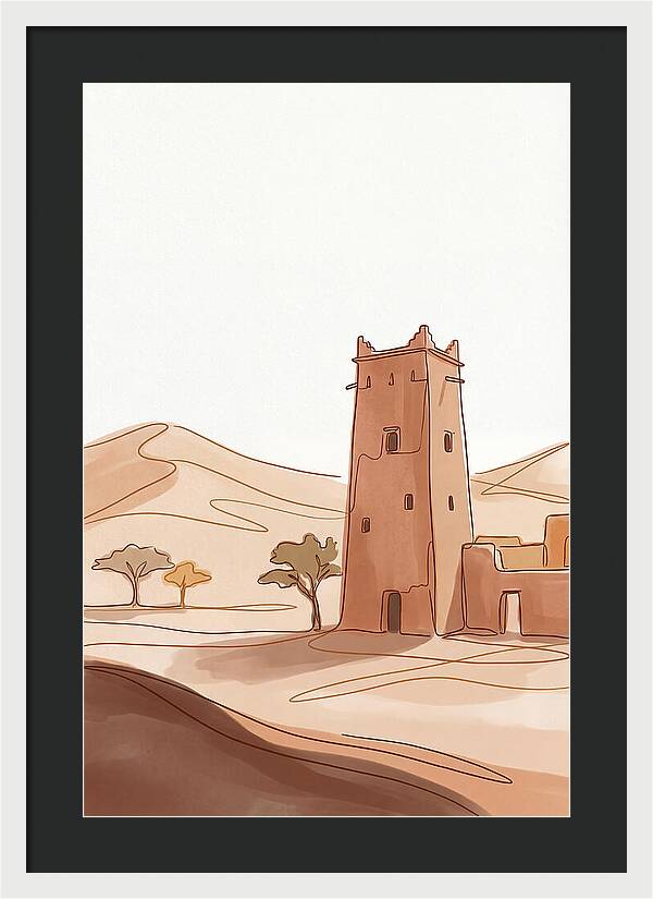 Traditional Mud Brick Tower House