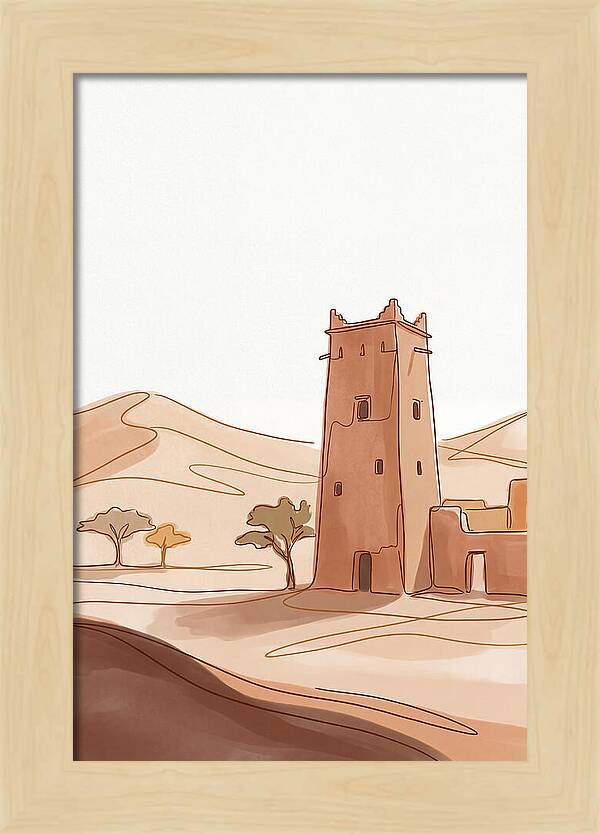 Traditional Mud Brick Tower House