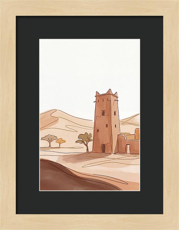 Traditional Mud Brick Tower House