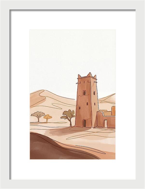 Traditional Mud Brick Tower House