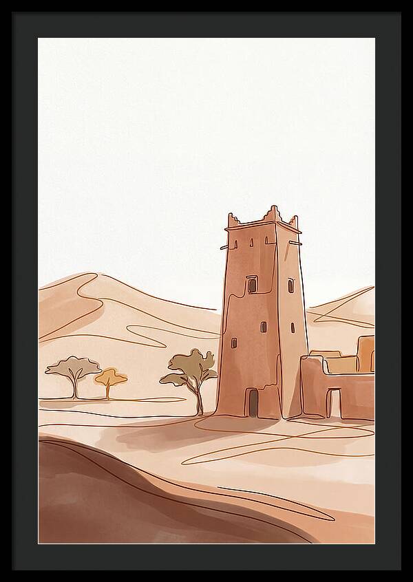 Traditional Mud Brick Tower House