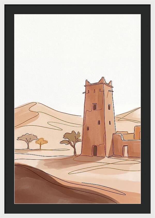 Traditional Mud Brick Tower House