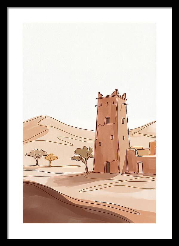 Traditional Mud Brick Tower House