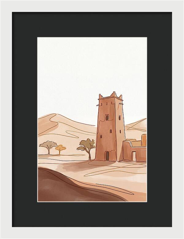 Traditional Mud Brick Tower House