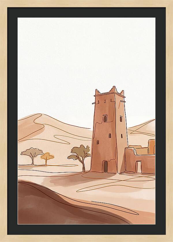 Traditional Mud Brick Tower House