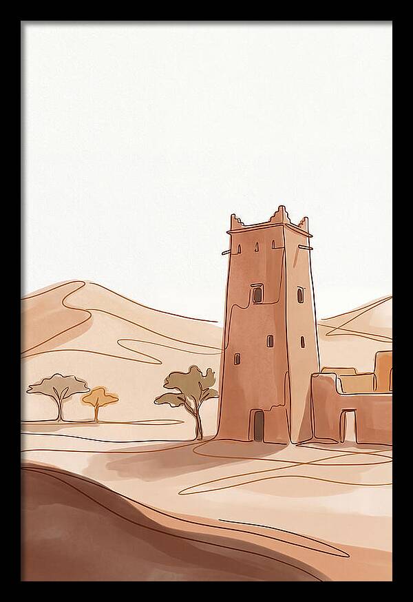 Traditional Mud Brick Tower House