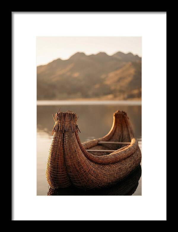 Traditional Reed Boat Serenity