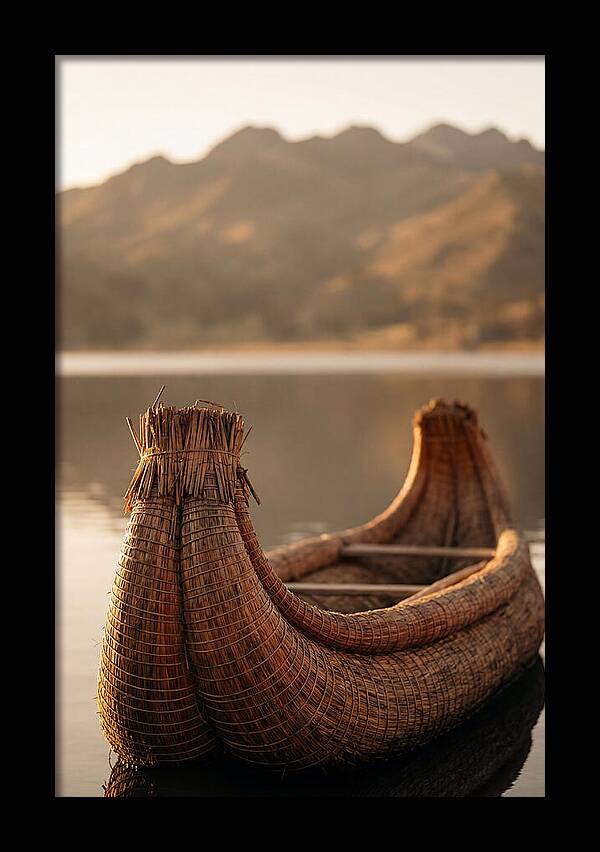 Traditional Reed Boat Serenity