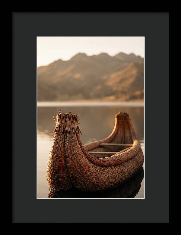 Traditional Reed Boat Serenity