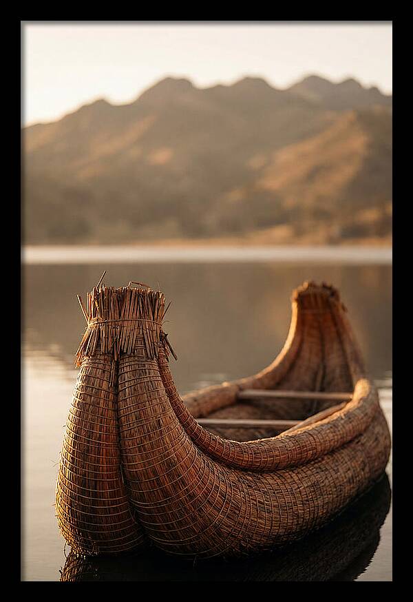 Traditional Reed Boat Serenity