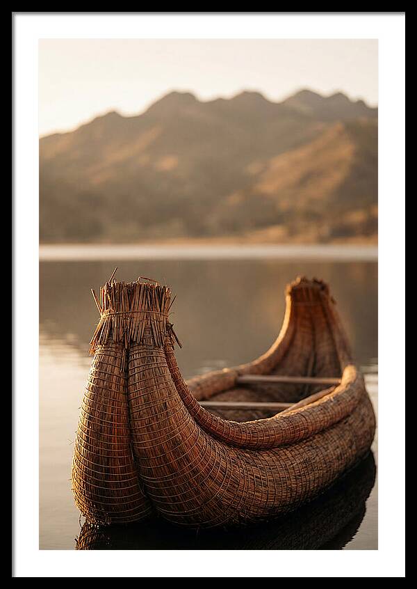 Traditional Reed Boat Serenity