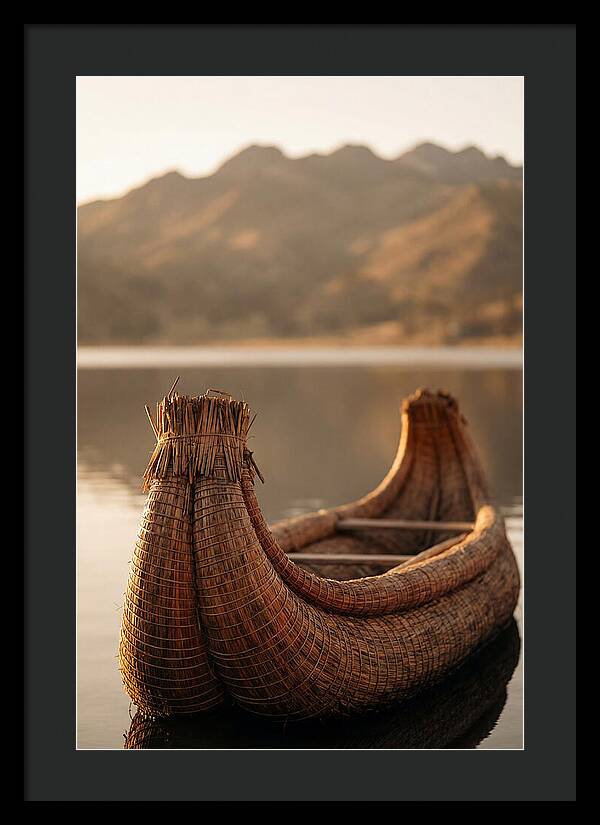 Traditional Reed Boat Serenity