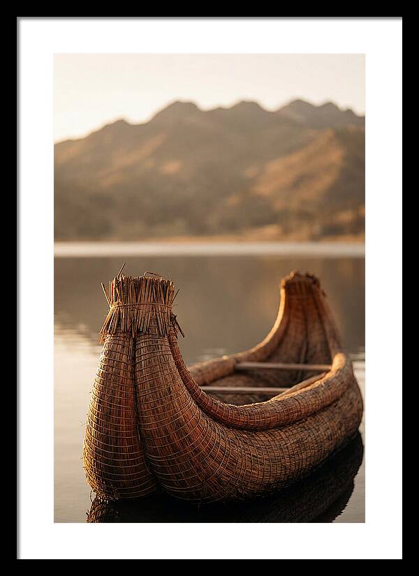 Traditional Reed Boat Serenity