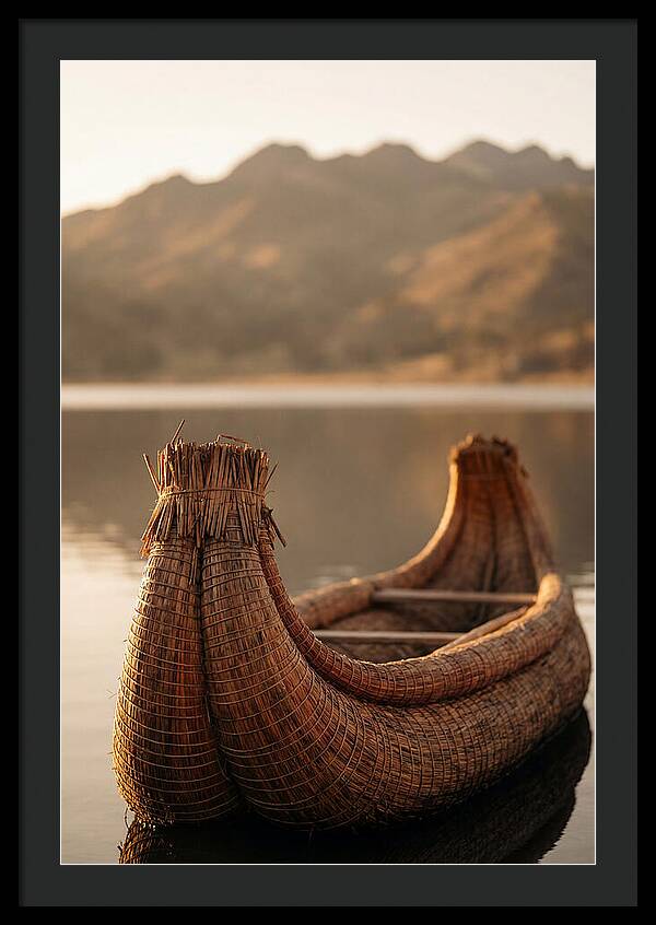 Traditional Reed Boat Serenity