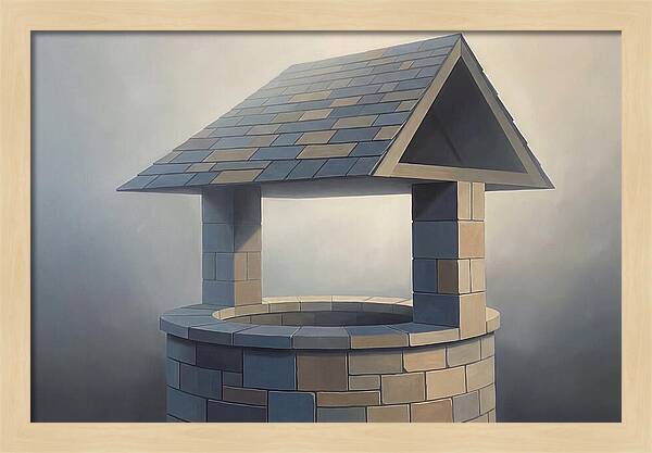 Traditional Stone Well House