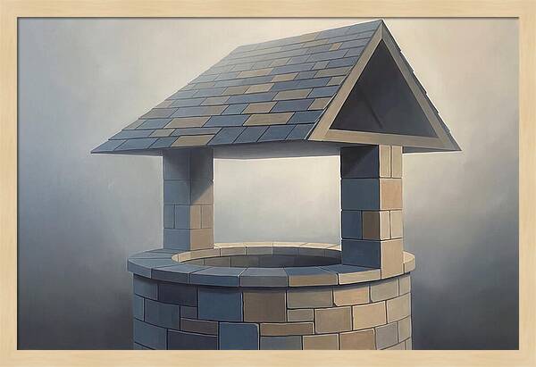 Traditional Stone Well House
