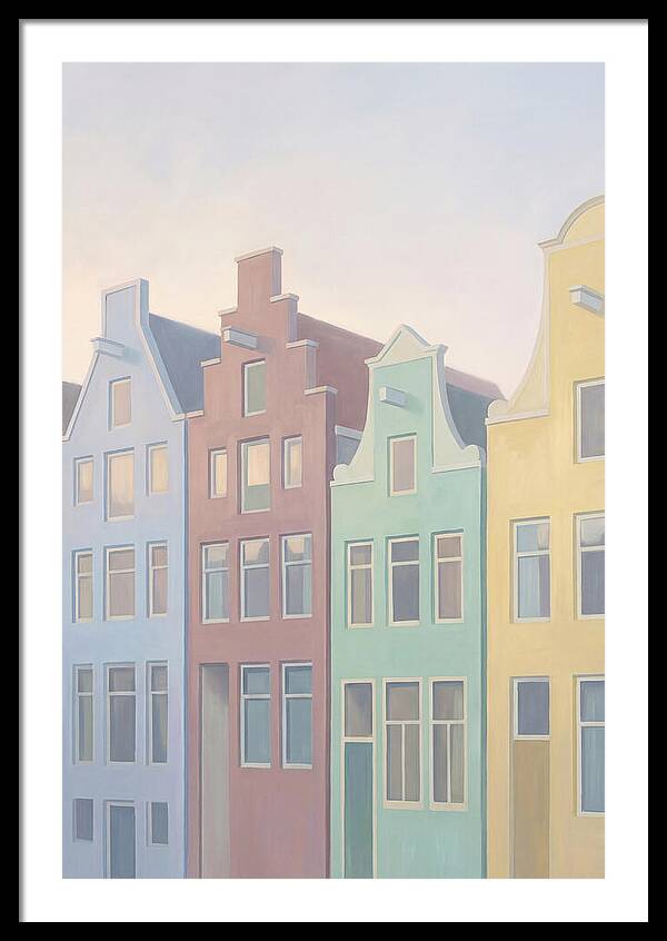 Traditional Wooden Canal Houses