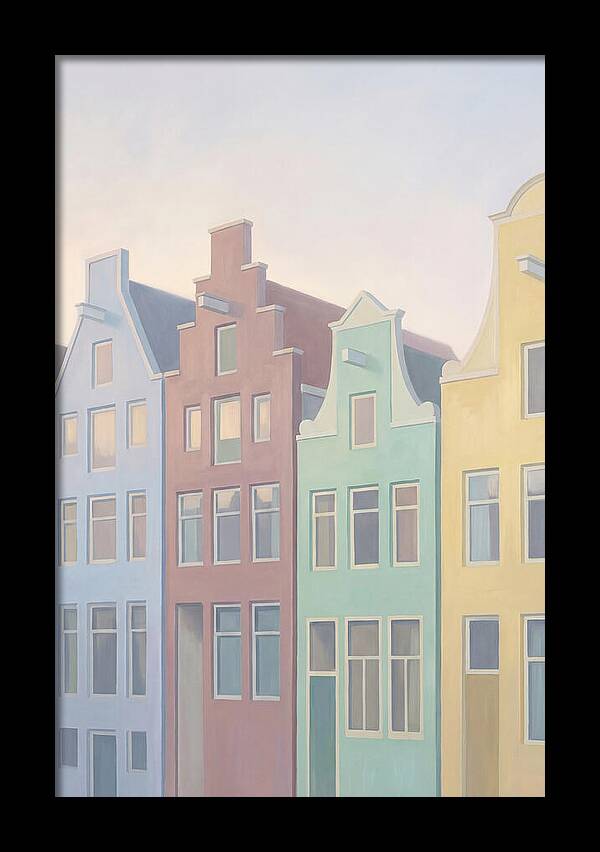 Traditional Wooden Canal Houses