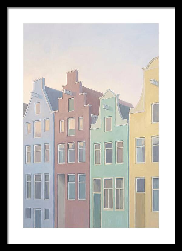 Traditional Wooden Canal Houses