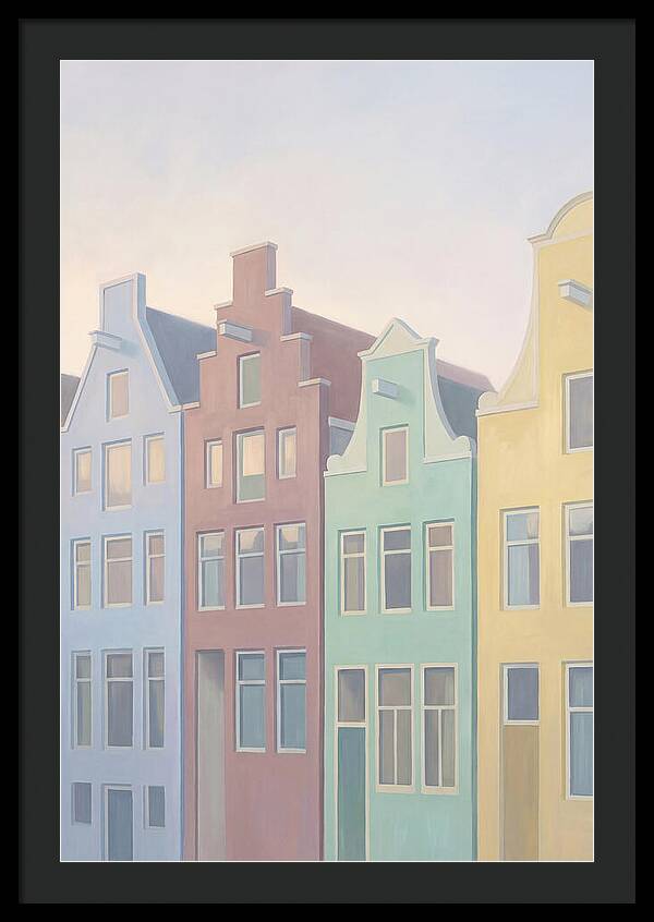 Traditional Wooden Canal Houses