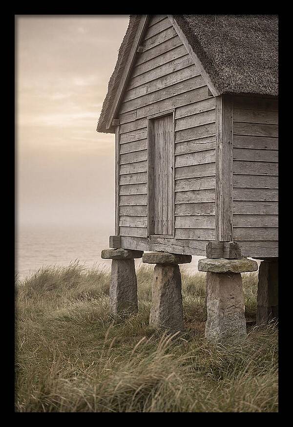 Traditional Wooden Grain Store