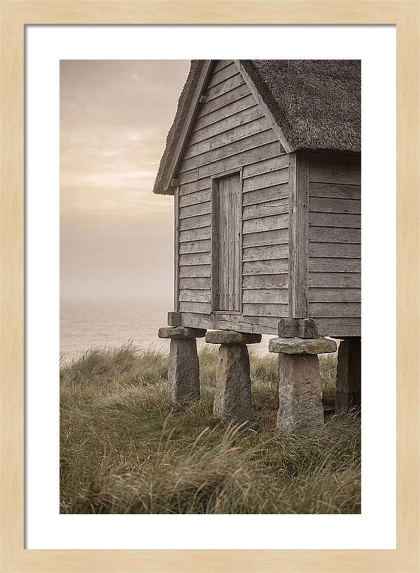 Traditional Wooden Grain Store
