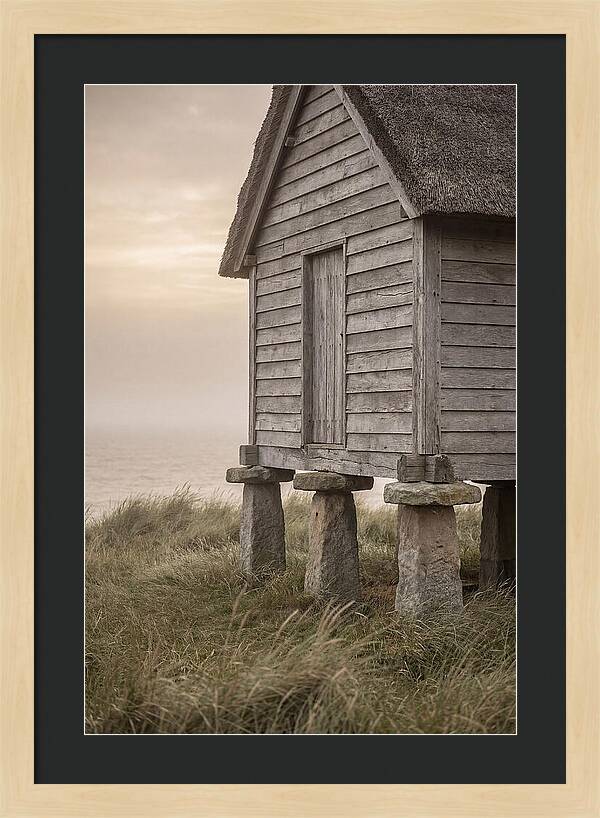 Traditional Wooden Grain Store