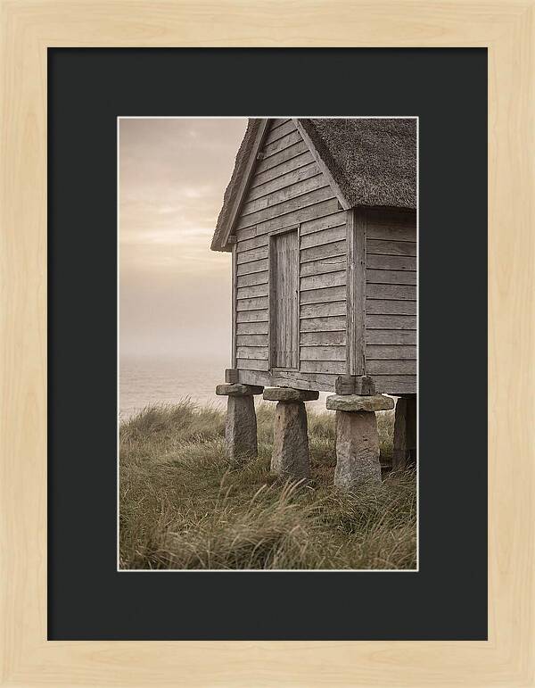 Traditional Wooden Grain Store