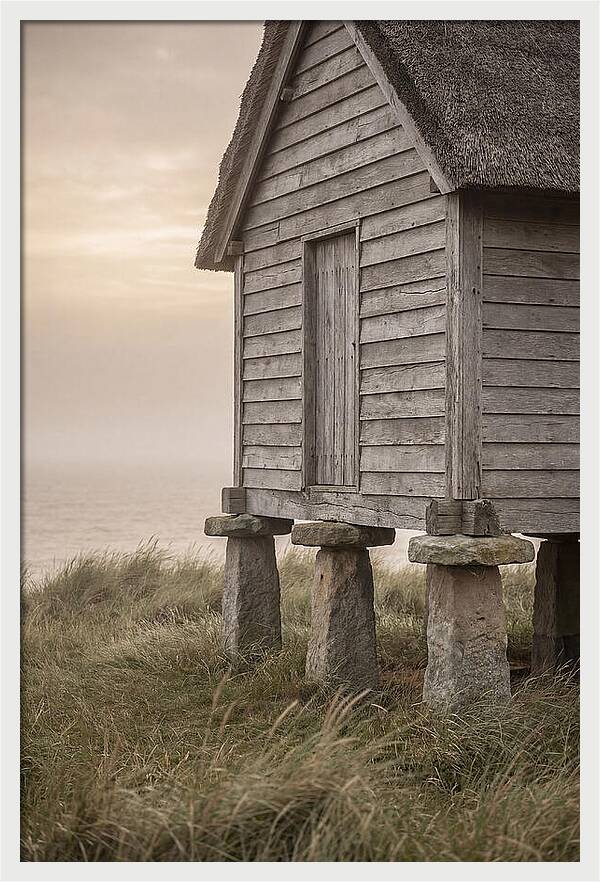 Traditional Wooden Grain Store