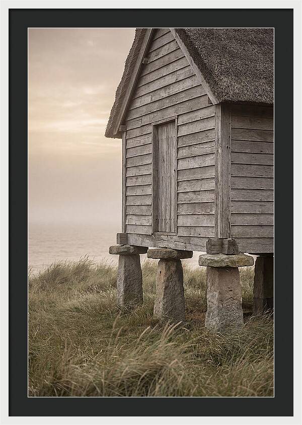 Traditional Wooden Grain Store