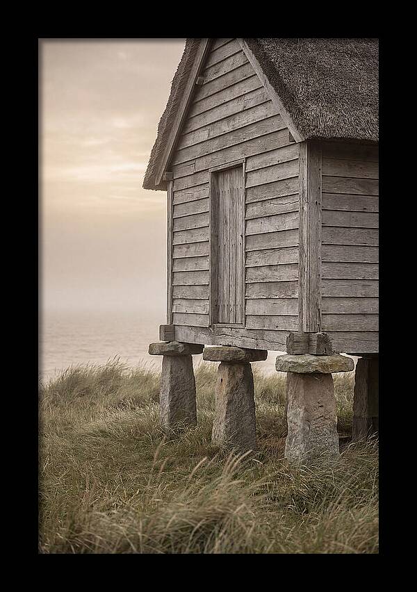 Traditional Wooden Grain Store