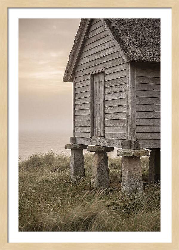 Traditional Wooden Grain Store