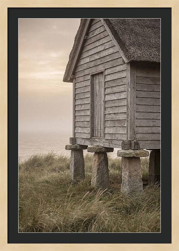 Traditional Wooden Grain Store