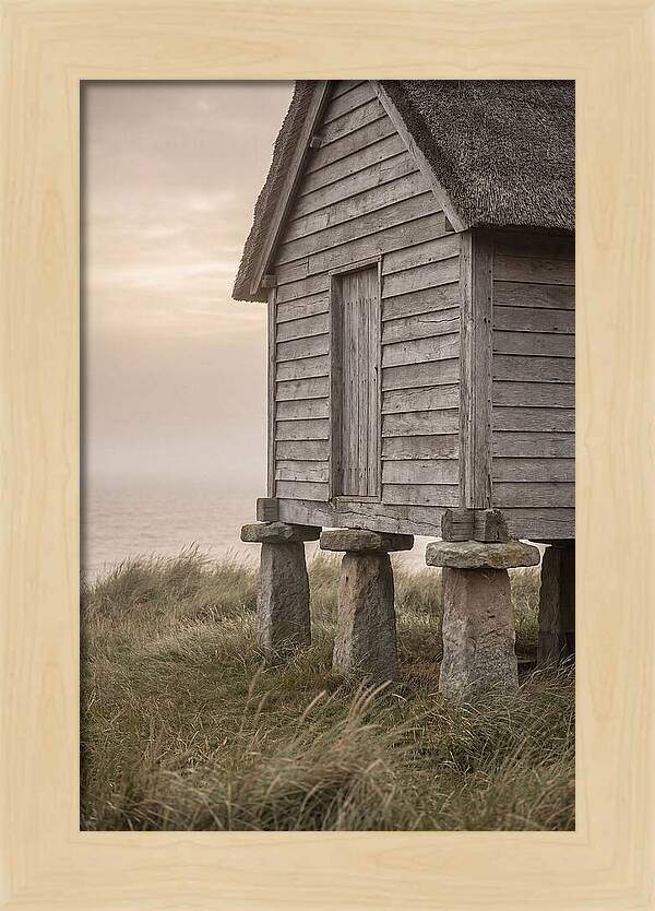 Traditional Wooden Grain Store