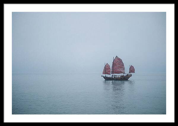 Traditional Wooden Junk Boat