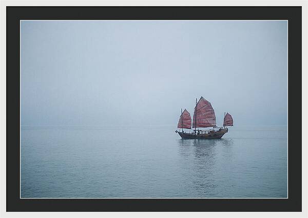 Traditional Wooden Junk Boat